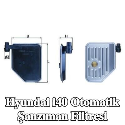 MAHLE Otomatik şanzıman filtresi — Hyundai i40