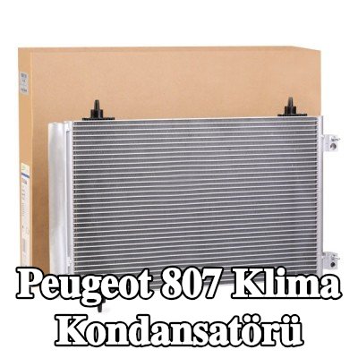 VALEO Kurutucusuz klima kondansatörü — Peugeot 807