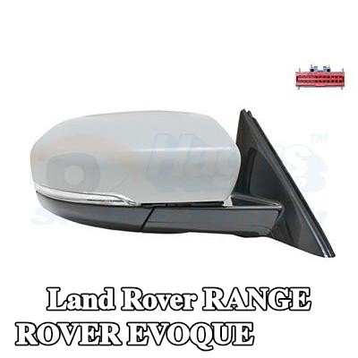 VAN WEZEL مرآة جانبية يمنى — 2012 Land Rover Range Rover Evoque