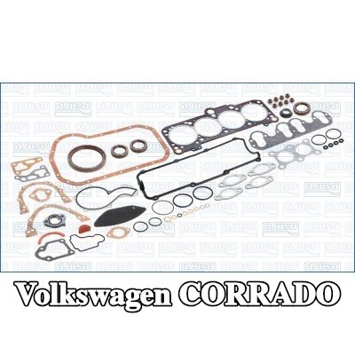 AJUSA مجموعة حشيات كاملة, محرك مزود بحشية رأس الأسطوانة, مع أختام ساق الصمام, FIBERMAX — Volkswagen Corrado