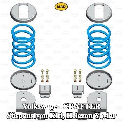 MAD Süspansiyon kiti, helezon yaylar — Volkswagen Crafter