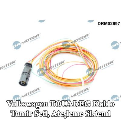 DR.MOTOR AUTOMOTIVE Kablo Tamir Seti, ateşleme sistemi — Volkswagen Touareg