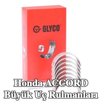 GLYCO Çelik sırtlı, sinterle birleştirilmiş bronz büyük uç yatakları — 2004 Honda Accord