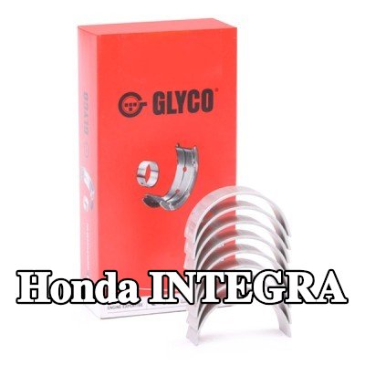 GLYCO محامل الطرف الكبير ذات ظهر فولاذي مع برونز مدمج بالتلبيد — Honda Integra
