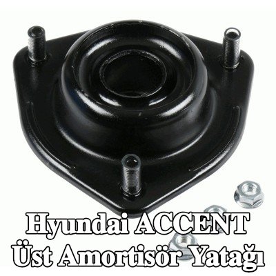 SACHS Üst amortisör yatağı Ön Aks Sol, Ön Aks Sağ, entegre bilyalı rulmanlı — 1997 Hyundai Accent