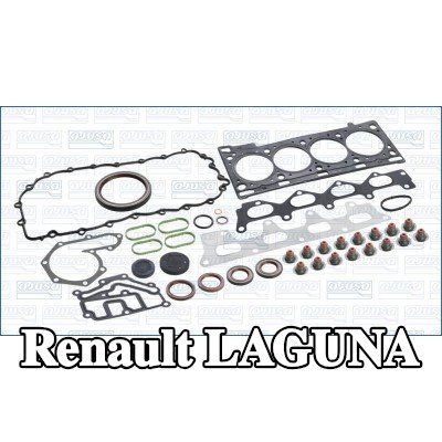 AJUSA مجموعة حشيات كاملة, محرك مزود بحشية رأس الأسطوانة, مع أختام ساق الصمام, MULTILAYER STEEL — 1995 Renault Laguna
