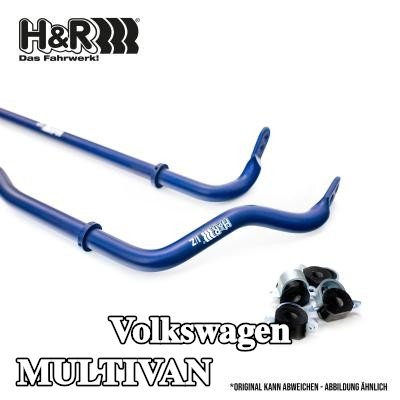 H&R قضيب مانع للانقلاب المحور الأمامي, المحور الخلفي, 30mm — Volkswagen Multivan