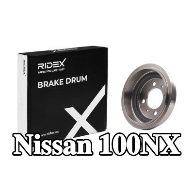 RIDEX أسطوانة الفرامل للمحور الخلفي, 180, 0mm, 220mm — Nissan 100nx
