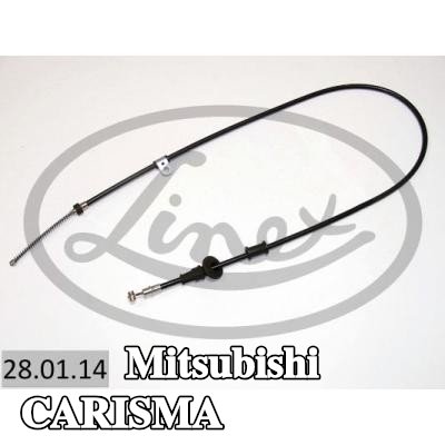 LINEX كابل، فرامل الخدمة — Mitsubishi Carisma