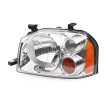 ABAKUS Far Sol, H4, Lens Rengi (yön göstergesi): Sarı, ampul içermez — Nissan Pick Up (2)