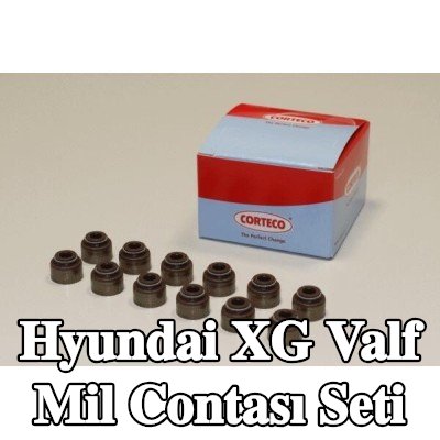 CORTECO Valf mil contası seti — Hyundai Xg