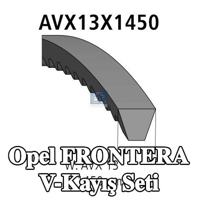DT Spare Parts V-Kayış Seti — Opel Frontera