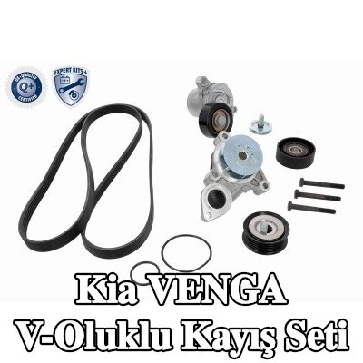 ACKOJA V-Oluklu Kayış Seti — Kia Venga