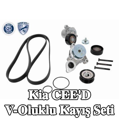 ACKOJA V-Oluklu Kayış Seti — 2012 Kia Cee'd