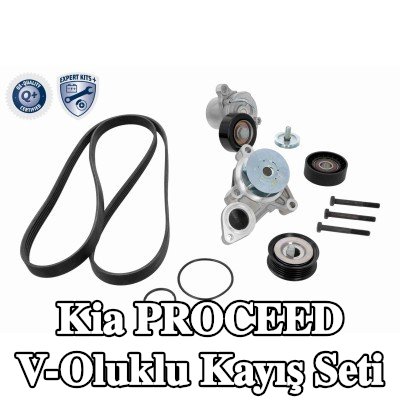 ACKOJA V-Oluklu Kayış Seti — 2012 Kia Proceed