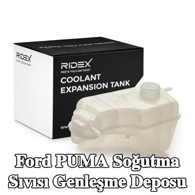 RIDEX Kapaksız soğutma sıvısı genleşme tankı, sensörsüz — Ford Puma
