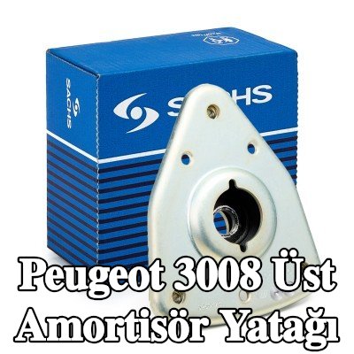 SACHS Üst amortisör yatağı Ön Aks Sol, Ön Aks Sağ, makaralı yatak olmadan — Peugeot 3008