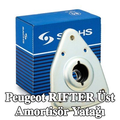 SACHS Üst amortisör yatağı Ön Aks Sol, Ön Aks Sağ, makaralı yatak olmadan — Peugeot Rifter