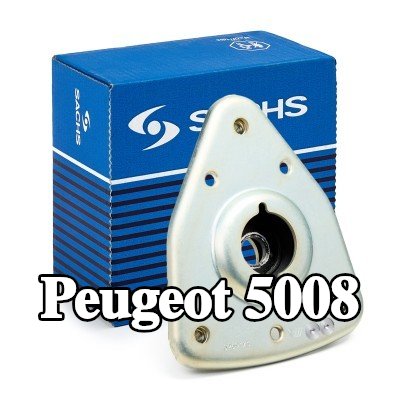 SACHS حامل الدعامة العلوية للمحور الأمامي الأيسر, المحور الأمامي الأيمن, بدون محمل دوار — Peugeot 5008