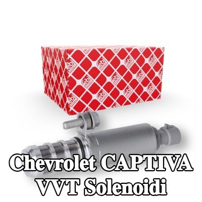 FEBI BILSTEIN VVT solenoidi Emme Tarafı, vida ile — Chevrolet Captiva