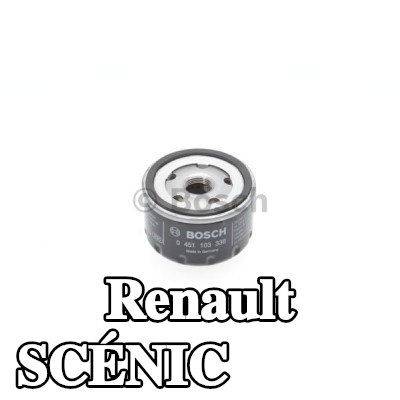 BOSCH فلتر الزيت مع صمام واحد مانع للرجوع — 2002 Renault Scénic