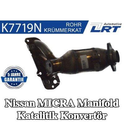 LRT Manifold Katalitik Konvertör — Nissan Micra