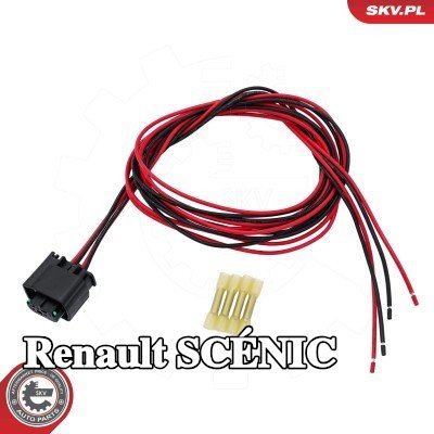 ESEN SKV مجموعة إصلاح الكابلات، مستشعر ضغط غاز العادم — Renault Scénic