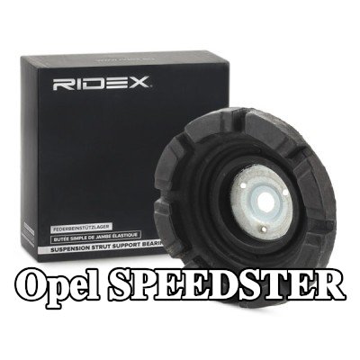 RIDEX حامل الدعامة العلوي للمحور الأمامي, بدون محمل كروي — Opel Speedster
