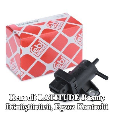 FEBI BILSTEIN Basınç dönüştürücü, egzoz kontrolü — Renault Latitude