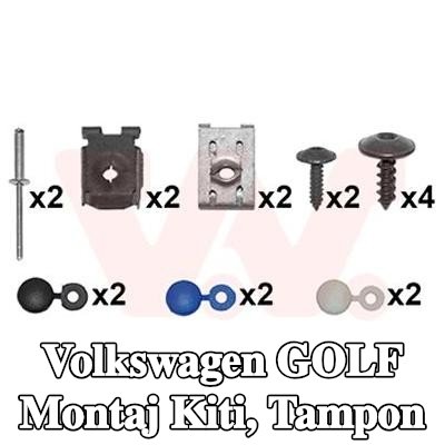 VAN WEZEL Montaj Kiti, tampon — 2012 Volkswagen Golf