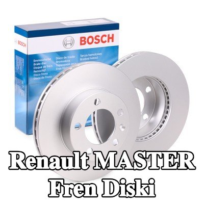 BOSCH Fren diski Dış Çap: 302mm, Havalandırmalı, içten havalandırmalı, Kaplamalı — Renault Master