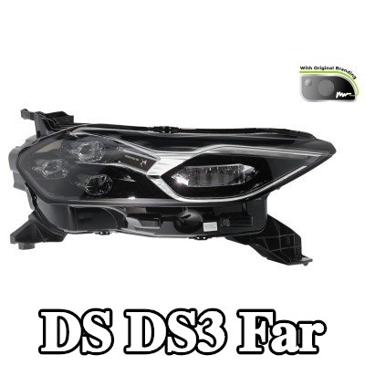 VALEO Far Sağ, orijinal markalı, uzun far ampulü olmadan, sinyal lambası ampulü olmayan, kısa far ampulü olmadan, ampul yuvası olmadan — 2018 DS Ds3