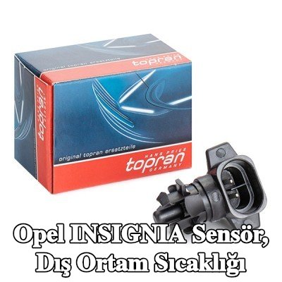 TOPRAN Sensör, dış ortam sıcaklığı — Opel Insignia