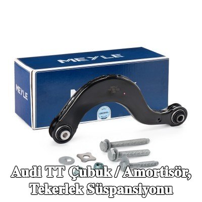 MEYLE Çubuk / Dikme, tekerlek süspansiyonu Arka Aks Sol, Arka Aks Sağ, sabitleme/montaj malzemesi ile, lastik yatağı ile, ORIGINAL Quality — Audi Tt