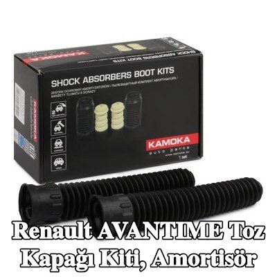 KAMOKA Toz kapağı kiti, amortisör Ön Aks — Renault Avantime