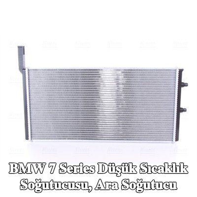 NISSENS Düşük Sıcaklık Soğutucusu, ara soğutucu — BMW 7 Series
