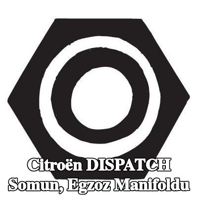 BOSAL Somun, egzoz manifoldu — 2000 Citroën Dispatch
