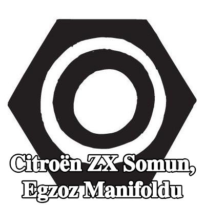 BOSAL Somun, egzoz manifoldu — Citroën Zx