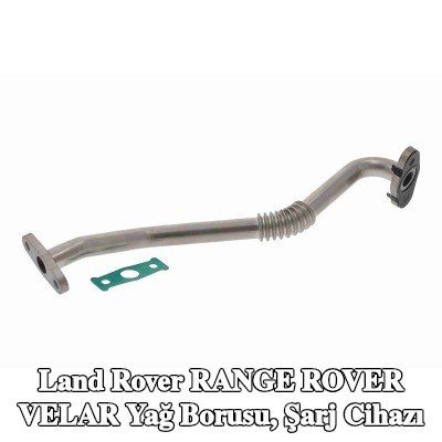VAICO Yağ Borusu, şarj cihazı — Land Rover Range Rover Velar