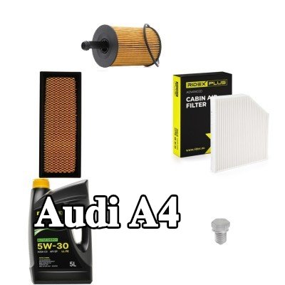 RIDEX PLUS مجموعة مرشحات زيت المحرك — Audi A4