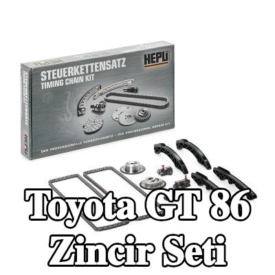 HEPU Eksantrik mili dişlisine sahip zamanlama zinciri kiti, krank mili dişlisi ile — Toyota Gt 86