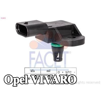 FACET مستشعر ضغط الهواء، تعديل الارتفاع — Opel Vivaro
