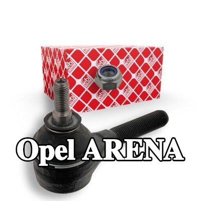 FEBI BILSTEIN طرف قضيب التوجيه للمحور الأمامي الأيسر, المحور الأمامي الأيمن — Opel Arena