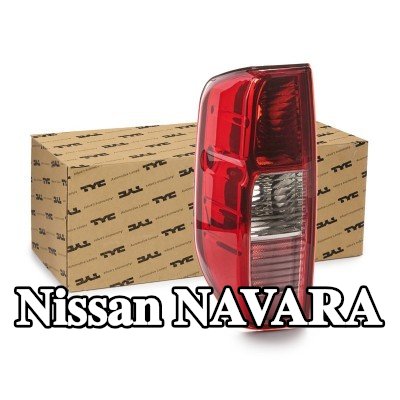 TYC المصباح الخلفي الأيسر, بدون حامل لمبة — 2012 Nissan Navara