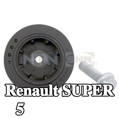 SNR بكرة العمود المرفقي مع برغي — Renault Super 5