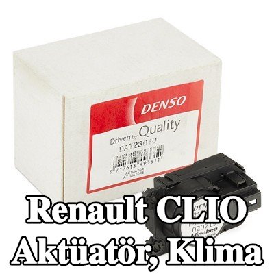 DENSO Aktüatör, klima — 2012 Renault Clio