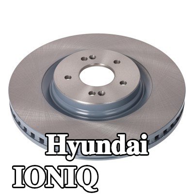 FEBI BILSTEIN قرص مكابح المحور الأمامي, Outer Diameter: 345mm, مُهوى, مطلي — Hyundai Ioniq