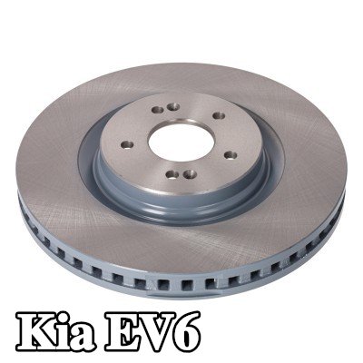 FEBI BILSTEIN قرص مكابح المحور الأمامي, Outer Diameter: 345mm, مُهوى, مطلي — Kia Ev6