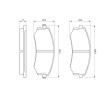 BOSCH Fren balatası seti 16, 8mm — Kia Joice (10)