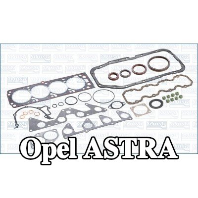 AJUSA مجموعة حشيات كاملة, محرك مزود بحشية رأس الأسطوانة, مع أختام ساق الصمام, FIBERMAX — 1997 Opel Astra